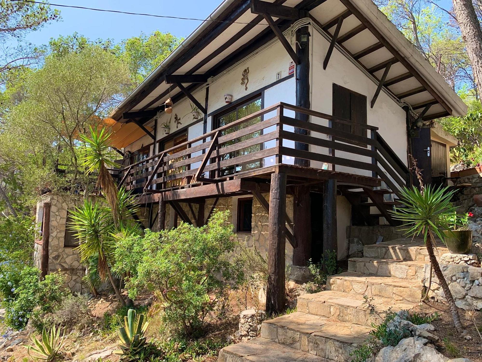 La Casita Del Bosque Daire Sant Pere De Ribes Dış mekan fotoğraf