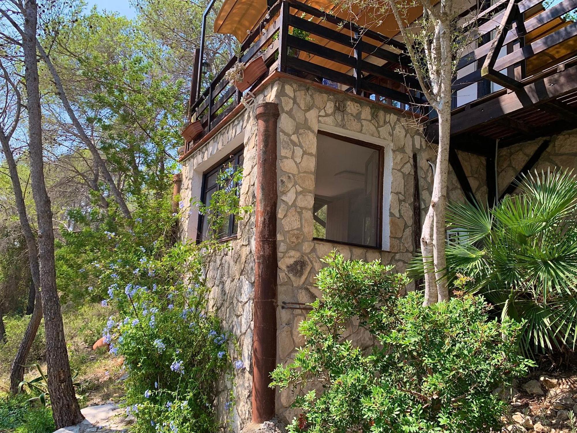 La Casita Del Bosque Daire Sant Pere De Ribes Dış mekan fotoğraf